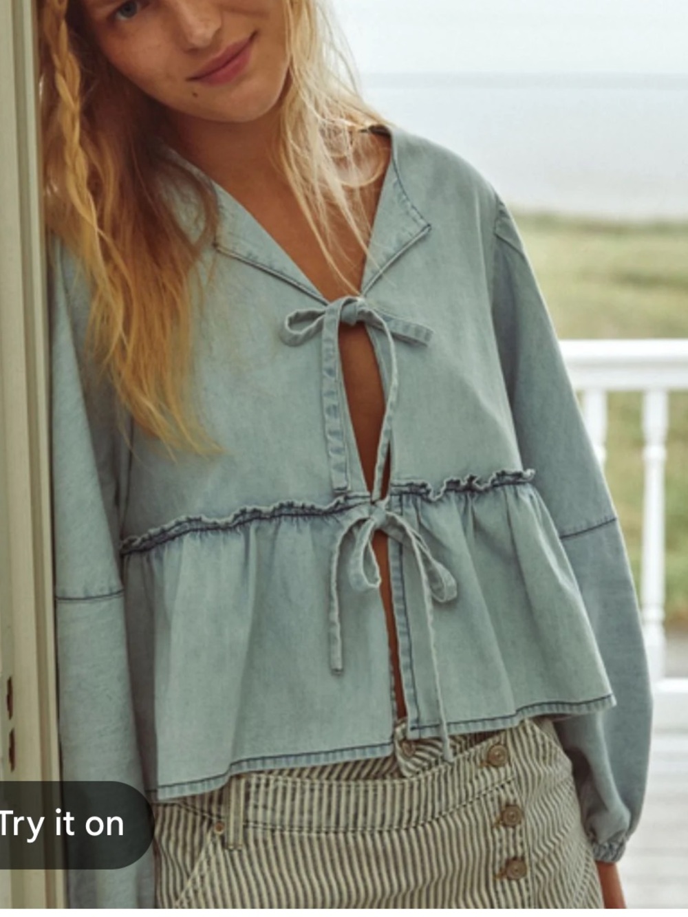 Free People Brunch Babe Top - Picture 3 of 9